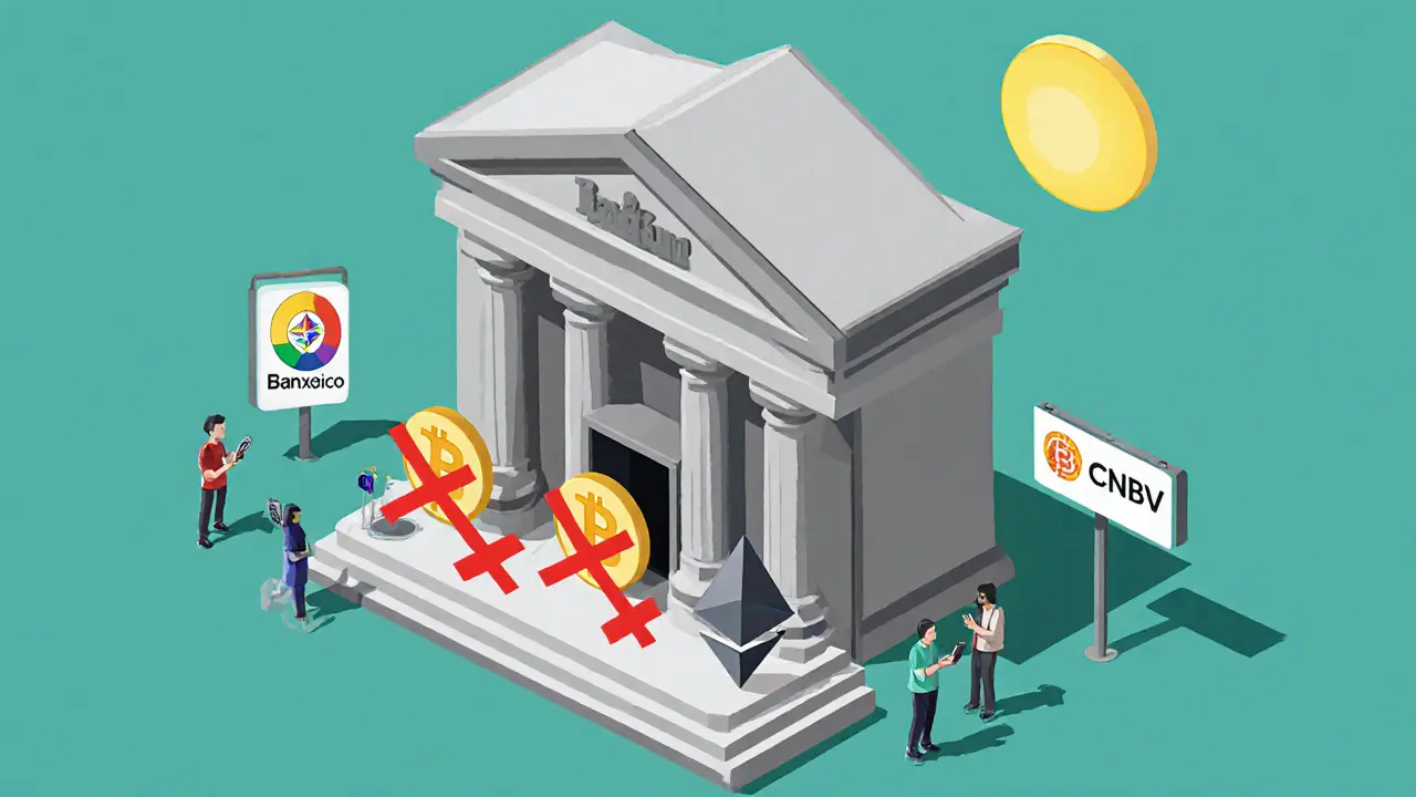 Ограничения на криптовалюты в мексиканском банковском секторе: что запрещено и почему