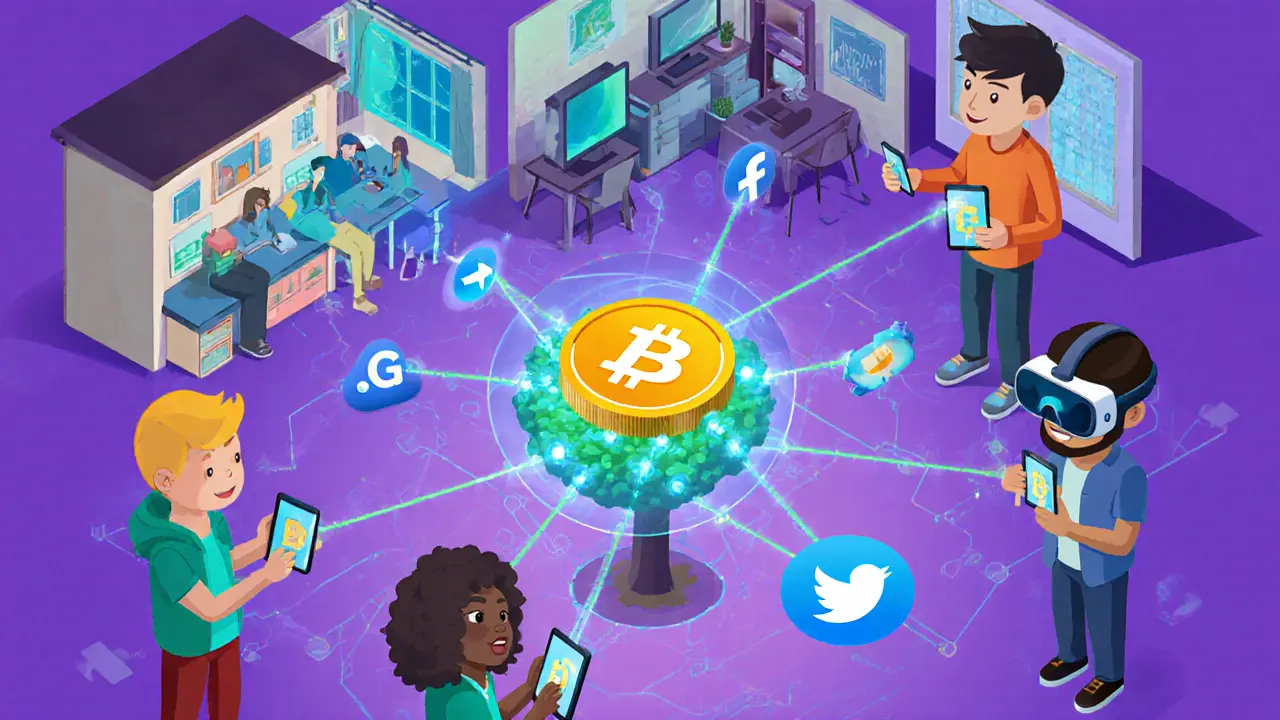 Люди по всему миру сканируют предметы, их действия соединены с центральным деревом токенов HERO.