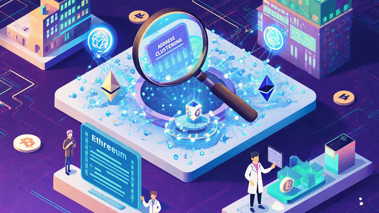 Граф нейросети, анализирующий паттерны транзакций на нескольких блокчейнах.