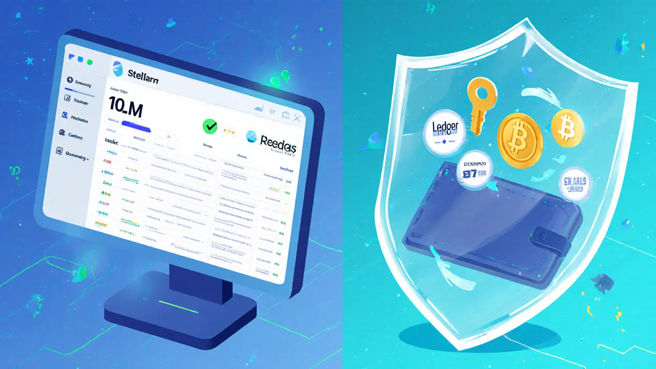 Сравнение безопасного трейдинга на StellarTerm с защитой от KYC и хранением ключей.