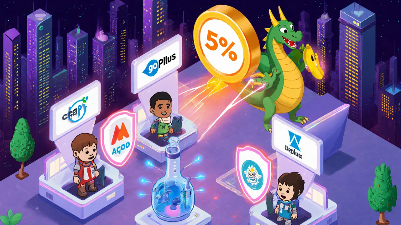 Цифровой инкубатор Four.Meme с запуском AI, DePin и DeSci проектов, защищённый от MEV-атак и аудитом GoPlus.