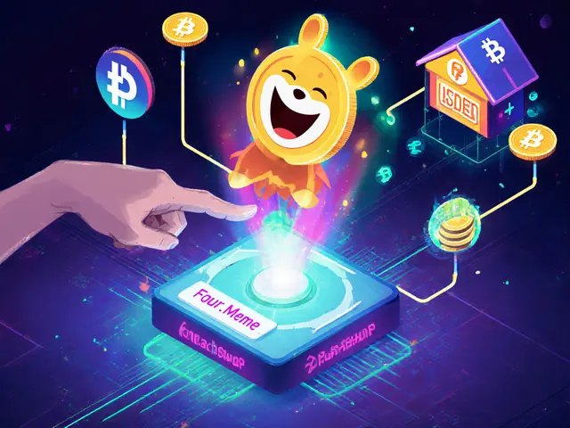 Four.Meme мемкоин-платформа: что это такое и как она работает