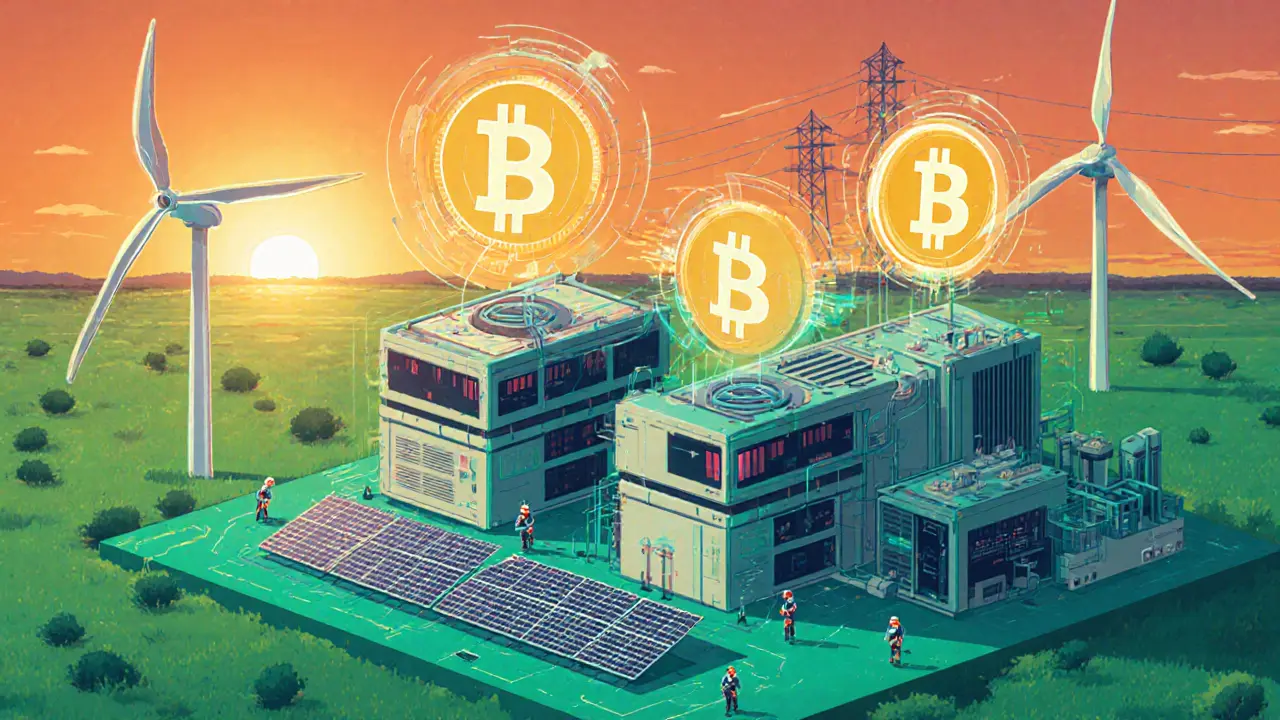 Возобновляемая энергия для майнинга криптовалют: реальность и перспективы в 2025 году