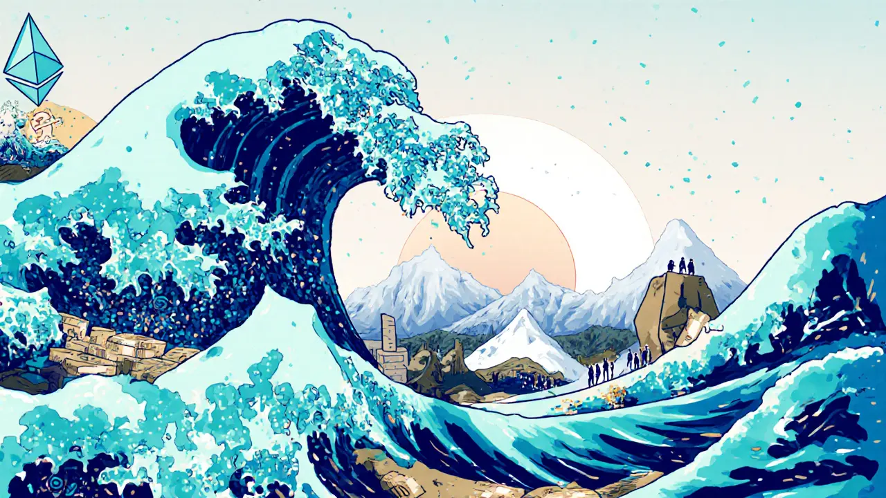 Что такое Kanagawa Nami (OKINAMI) - криптовалюта, вдохновленная волной Хокусая