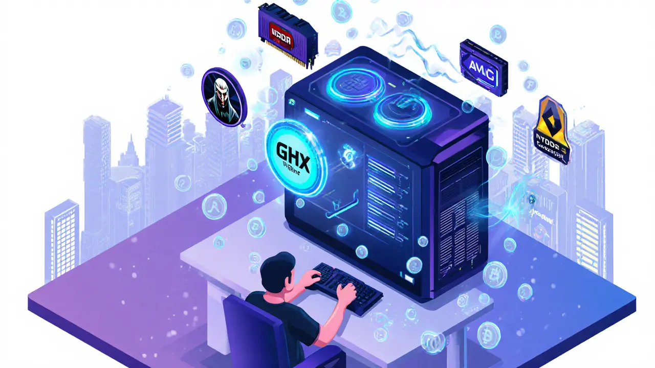 GamerHash (GHX) Airdrop: Как получить бесплатные токены GamerCoin в 2025 году