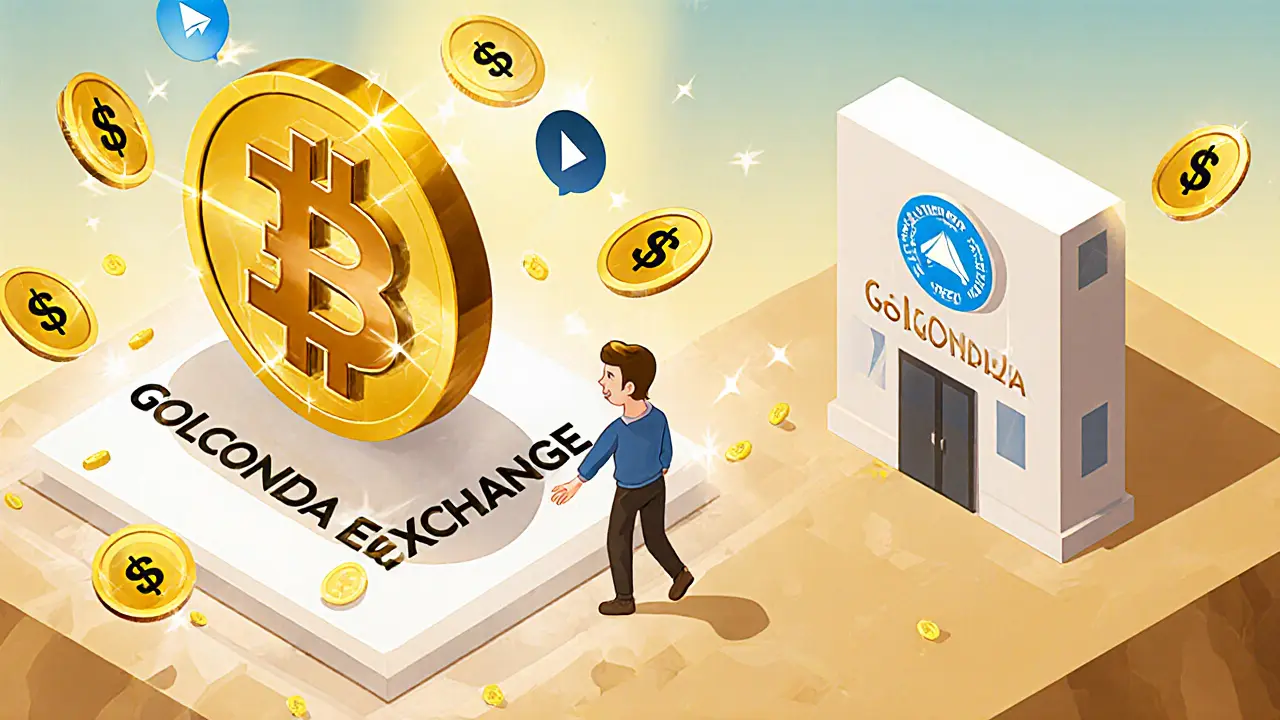 Golconda Exchange: реальный обзор или мошенническая схема?