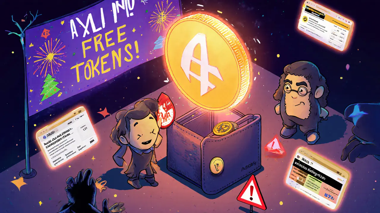 AXL INU Новогодний аирдроп: правда или мошенничество?