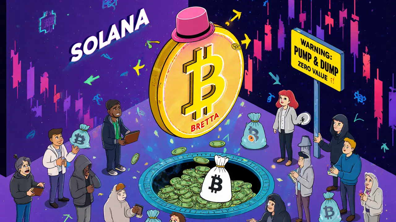 Что такое Bretta (Brett’s Wife) (BRETTA) - мем-токен на Solana или мошенничество?