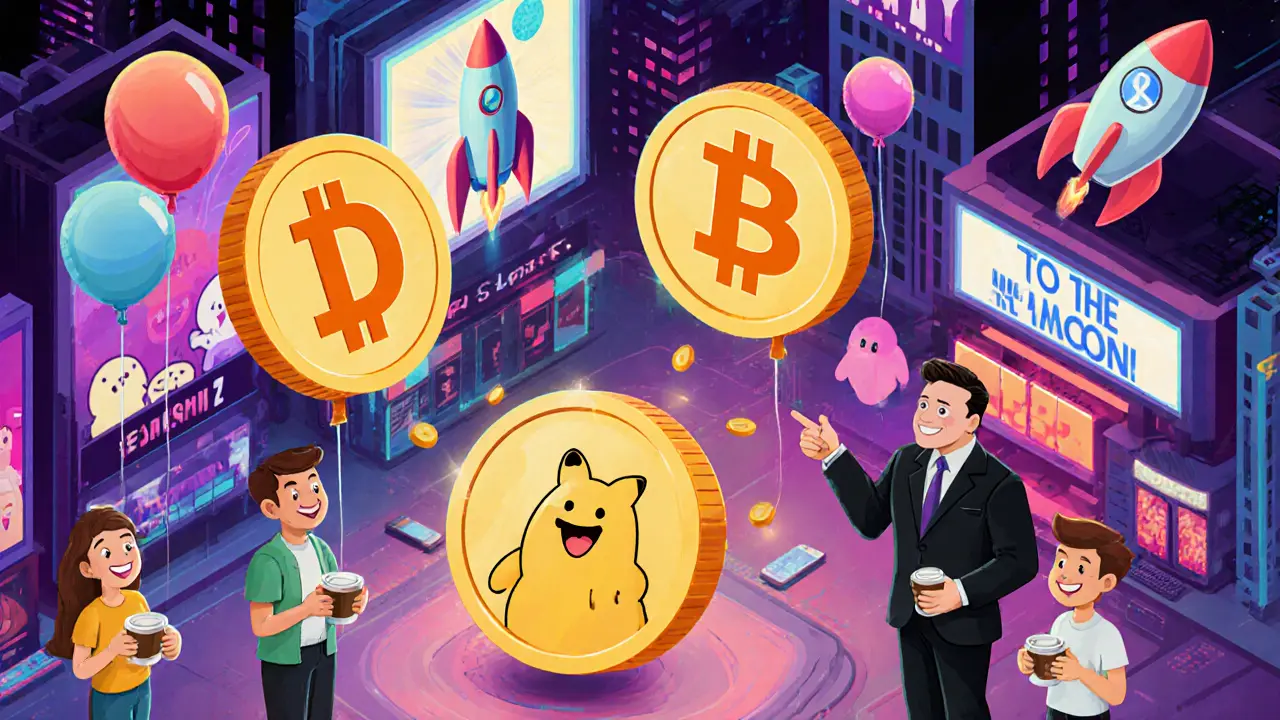 Что такое мемкоины в криптовалюте: объяснение для новичков