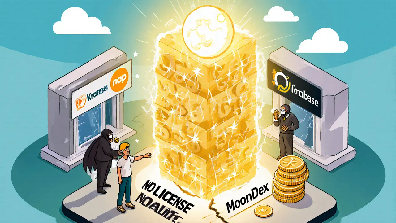 MoonDex криптобиржа: правда или мошенничество?