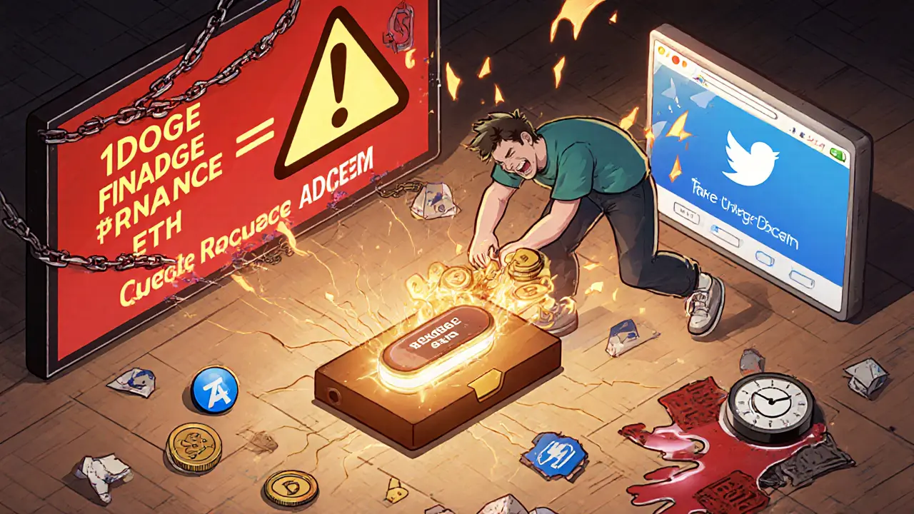 Пользователь переносит средства в новый кошелёк, отменяя доступ к мошенническому сайту.