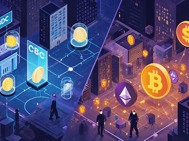 Развитие ЦБЦП и конкуренция с частными криптовалютами в 2025 году