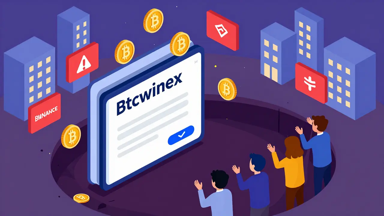 Btcwinex: почему эта биржа криптовалют - мошенничество