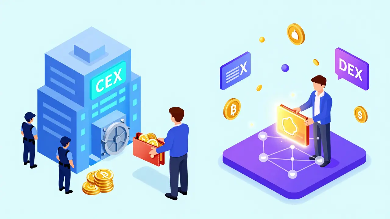 Централизованные и децентрализованные биржи: полное сравнение