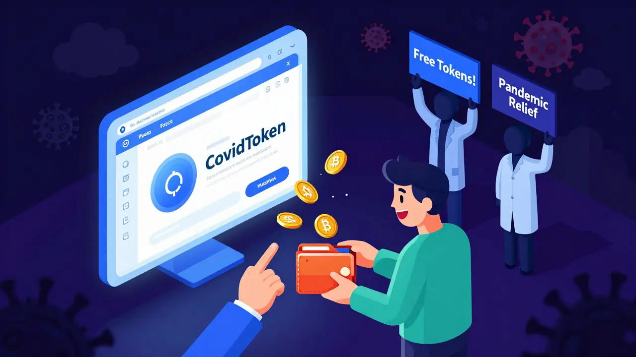 CovidToken airdrop: правда или мошенничество? Что известно на декабрь 2025