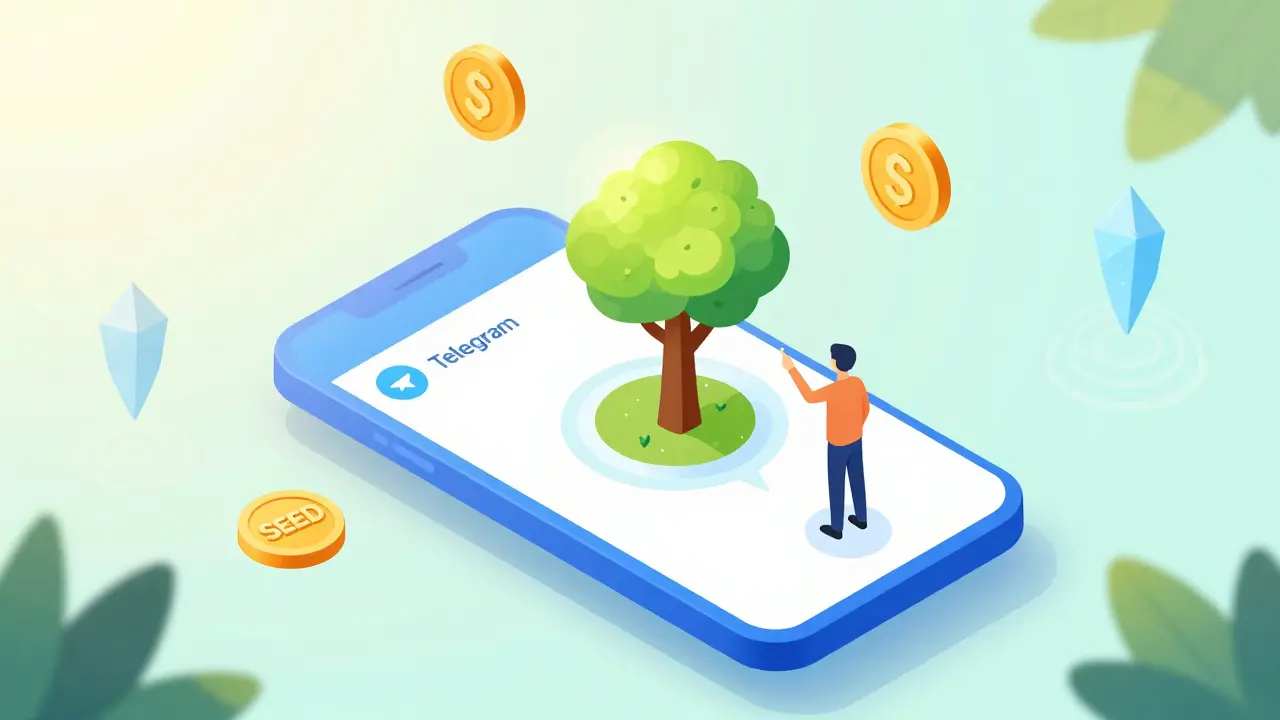 Что такое SEED (SEED) - криптовалюта для игр на Telegram и Sui blockchain