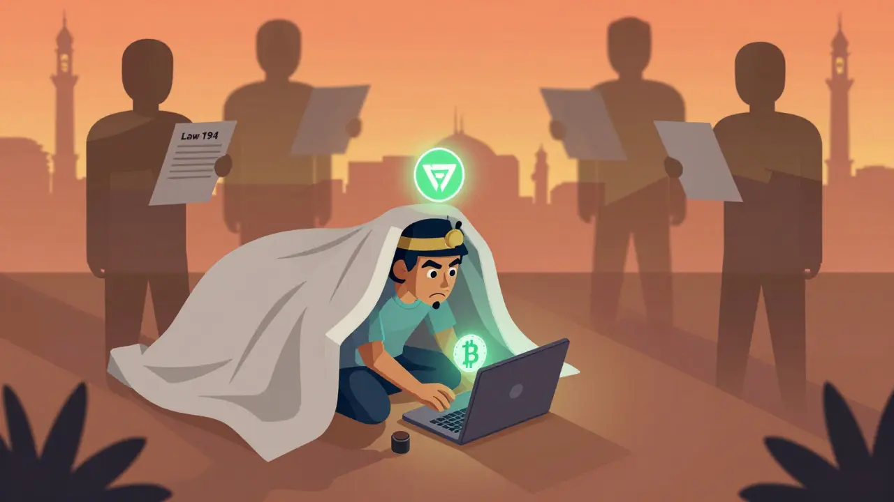 Кросс-граничные криптовалютные переводы из Египта: юридические риски