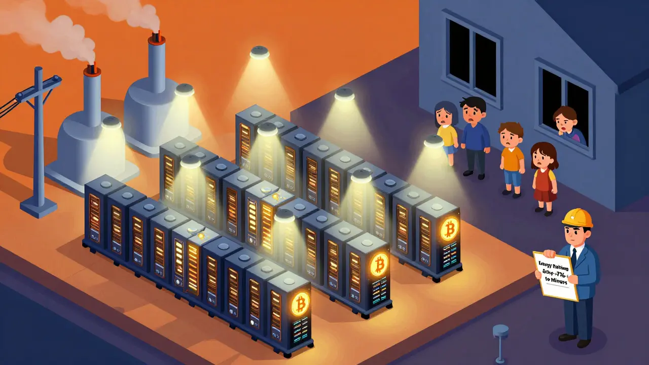 Миграция хеш-рейта Bitcoin из Казахстана: причины и последствия