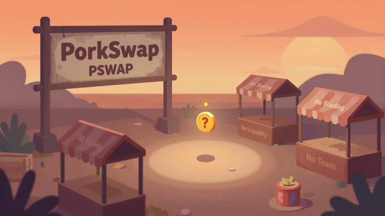 Porkswap.finance PSWAP аирдроп: как принять участие и что известно о токене в 2025 году