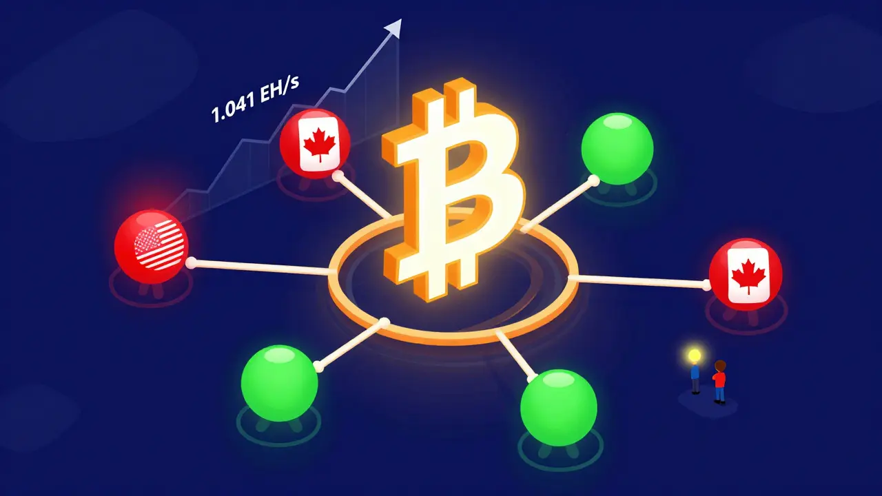 Сеть Bitcoin растёт, несмотря на уход майнеров из Казахстана, с ростом хеш-рейта.