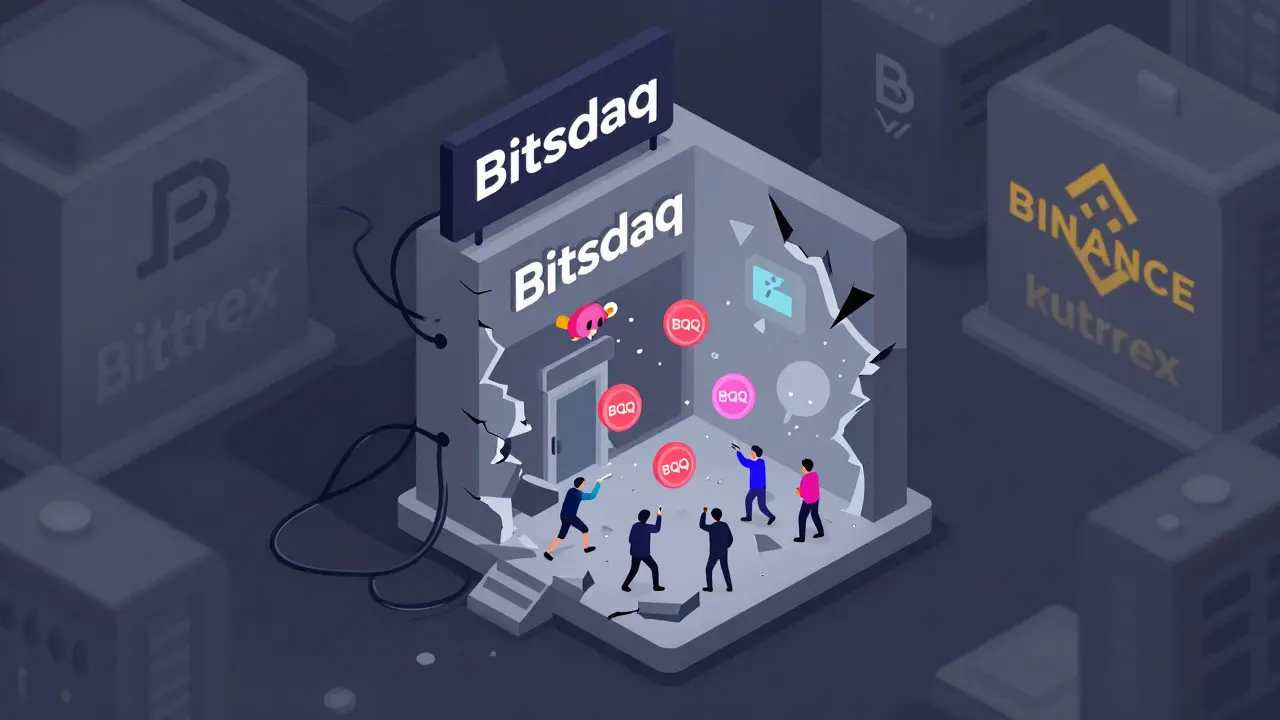 Bitsdaq криптовалютная биржа: обзор, особенности и почему она закрылась