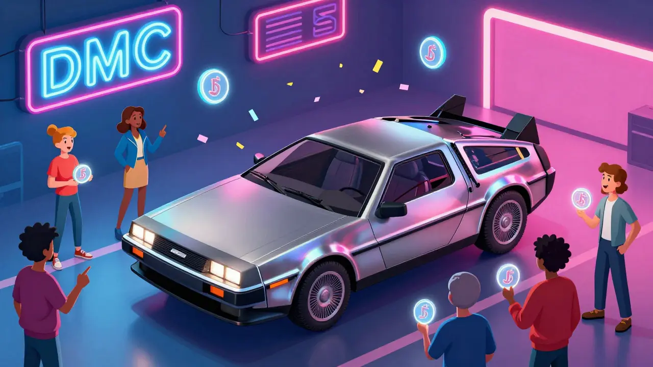 Что такое криптовалюта DeLorean (DMC): как работает токен и зачем он нужен