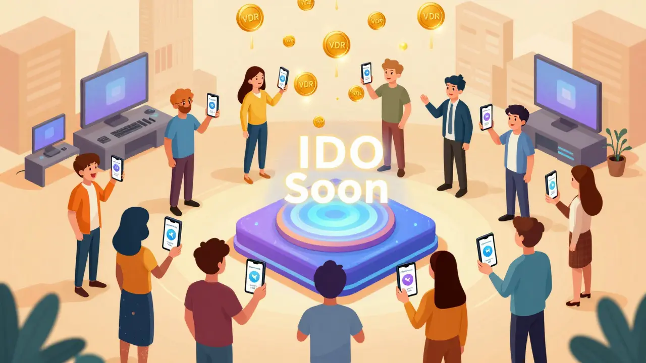 Глобальное сообщество стримеров получает токены VDR через CoinMarketCap