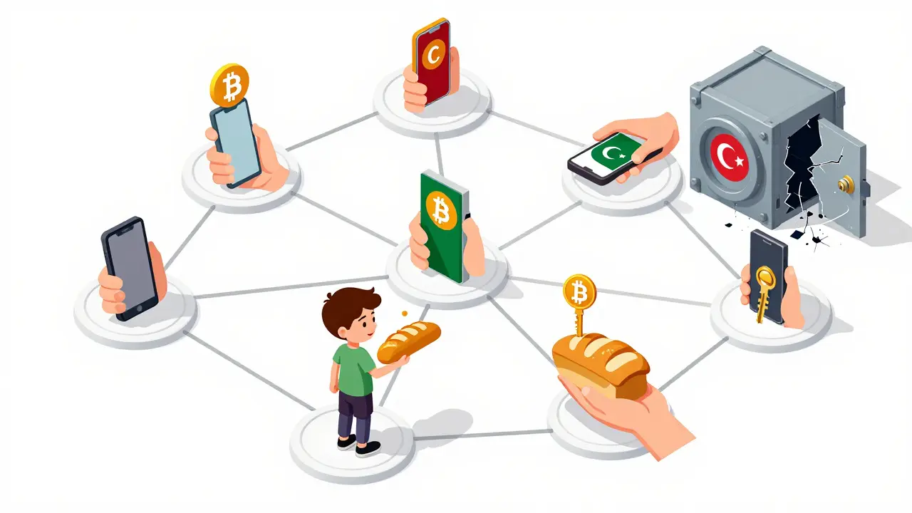 Сеть цифровых узлов связывает Афганистан с соседними странами, обеспечивая выживание через криптовалюты.