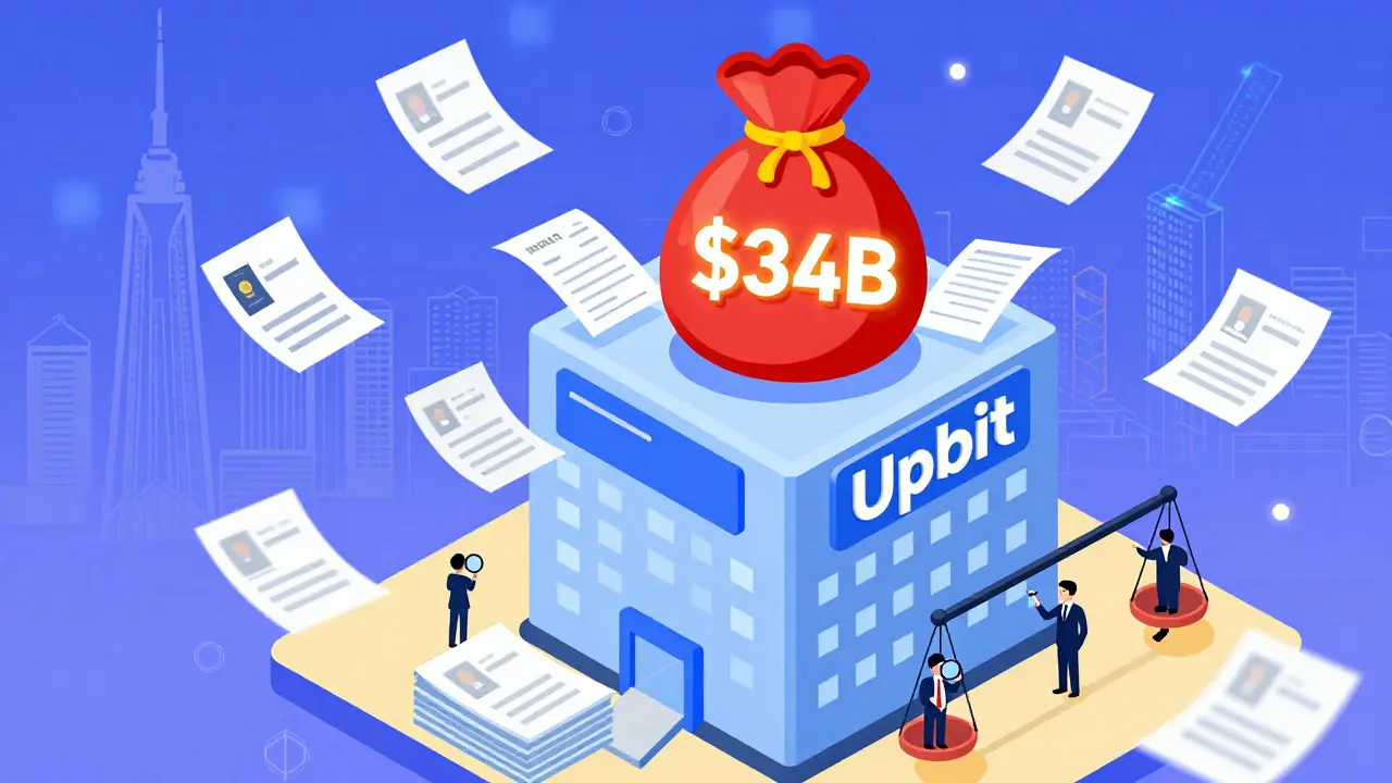 34 миллиарда долларов штрафов для корейской криптобиржи Upbit из-за нарушений KYC