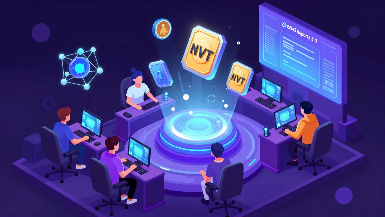 GEMS CMC X GEMS NFT airdrop: как принять участие и что дают награды на платформе GEMS Esports 3.0