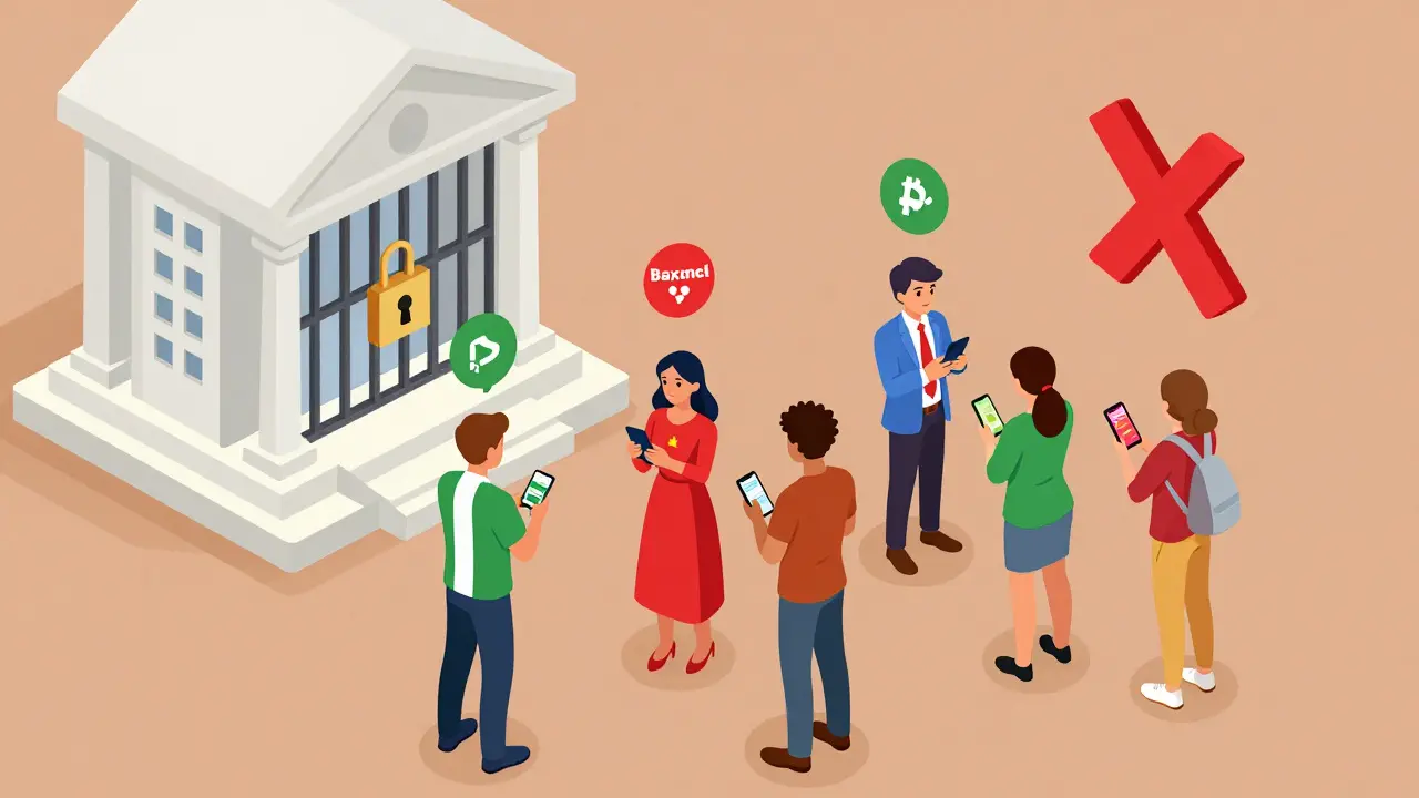 Как граждане стран с ограничениями на банковские услуги получают доступ к криптовалютным биржам