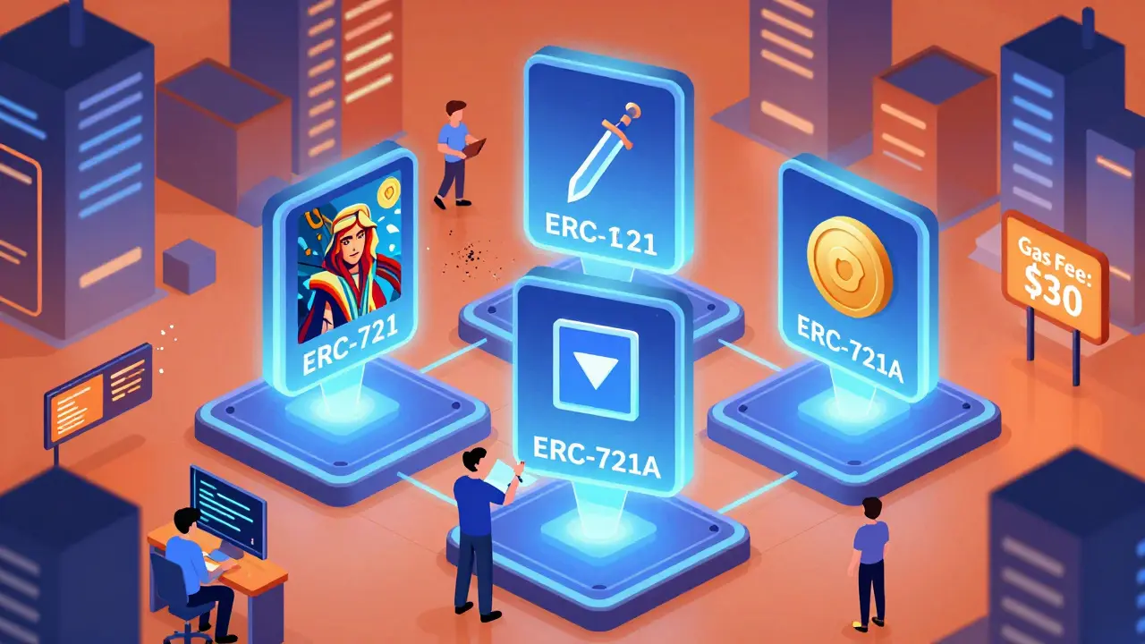 Как стандарты NFT определяют функциональность цифровых активов