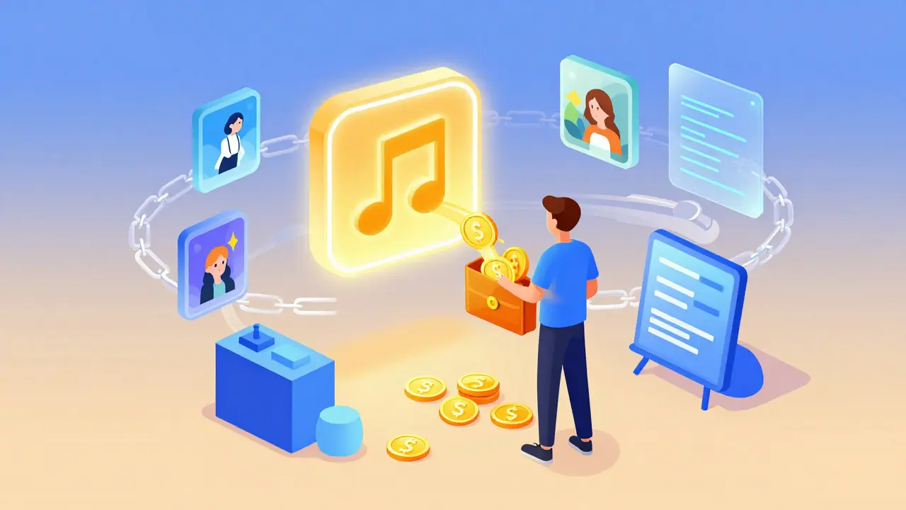 NFT для владения контентом и роялти: как блокчейн меняет доходы создателей