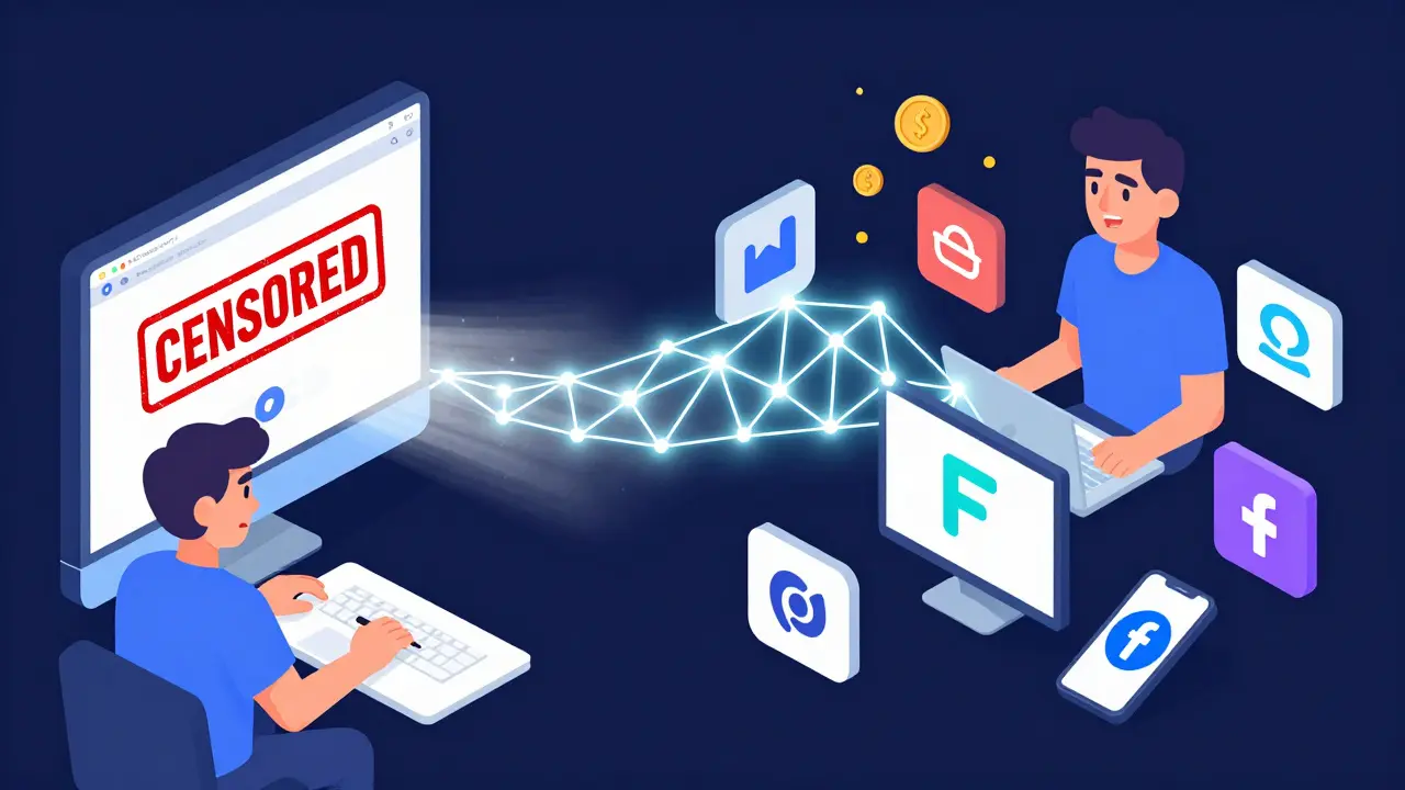 Создатель наблюдает, как его пост исчезает с одной платформы и появляется на нескольких децентрализованных с вознаграждениями.