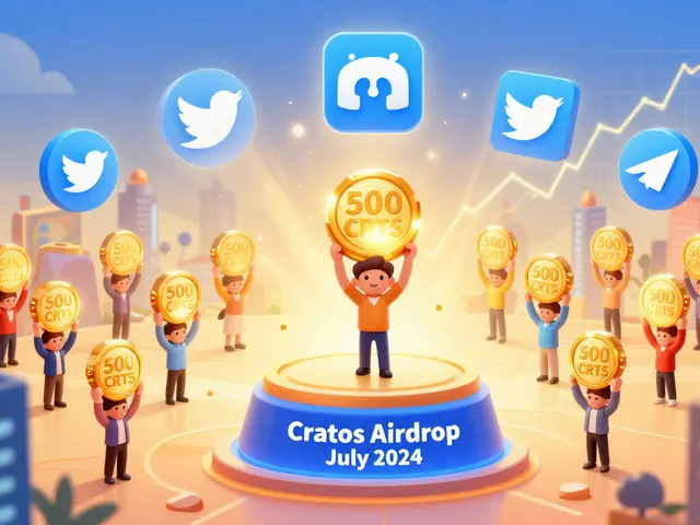 CRTS Airdrop Cratos: подробности распределения токенов и итоги события