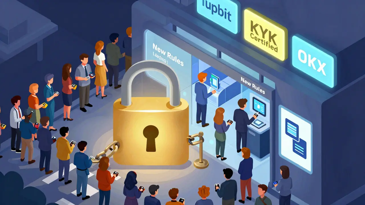 Upbit под замком, клиенты не могут пополнить счета, а конкуренты светятся надеждой.