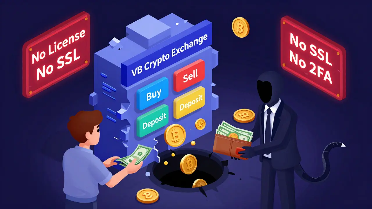 VB Crypto Exchange: реальный обзор и почему это мошенничество