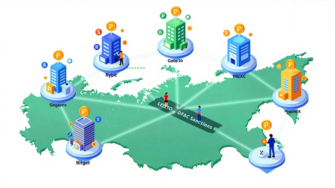 Список криптобирж, которые принимают россиян в 2026 году