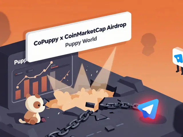 CoPuppy (CP) и фейковый аирдроп от CoinMarketCap: что на самом деле происходит