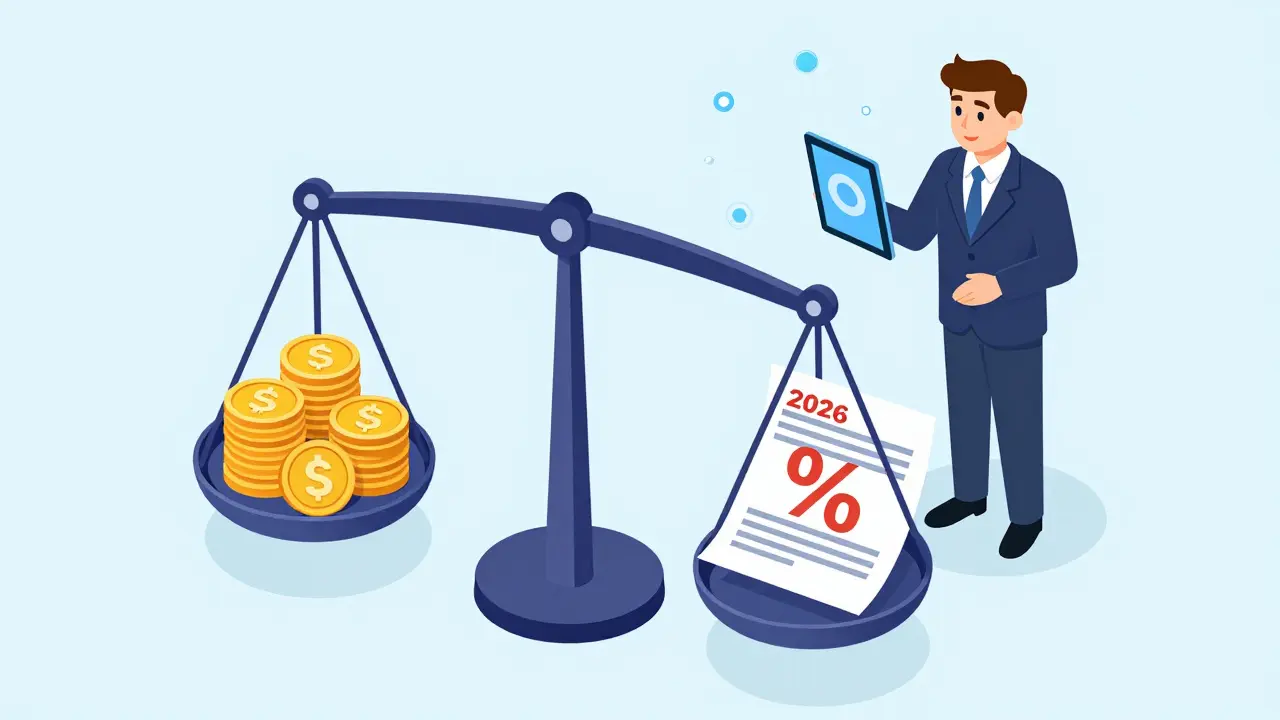 Изометрическая иллюстрация налоговых обязательств и контроля за криптовалютами в Нигерии.