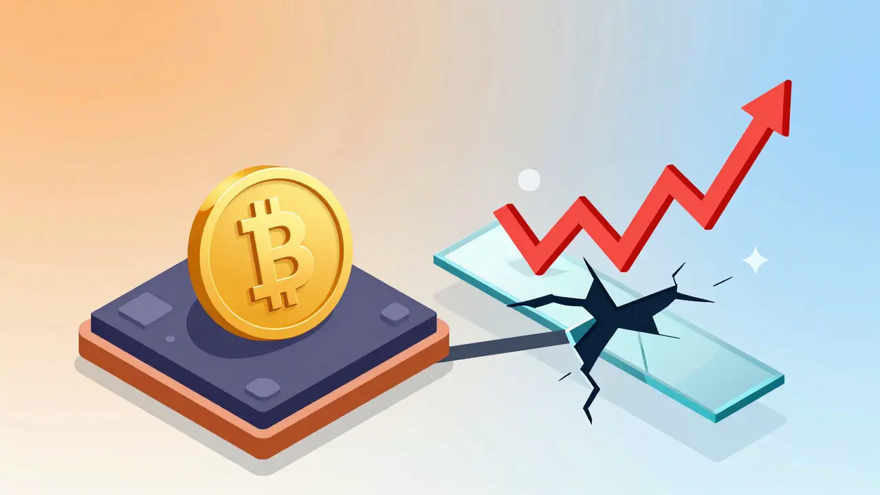 Изометрическая иллюстрация, символизирующая баланс между риском и выгодой токенов 2CRZ