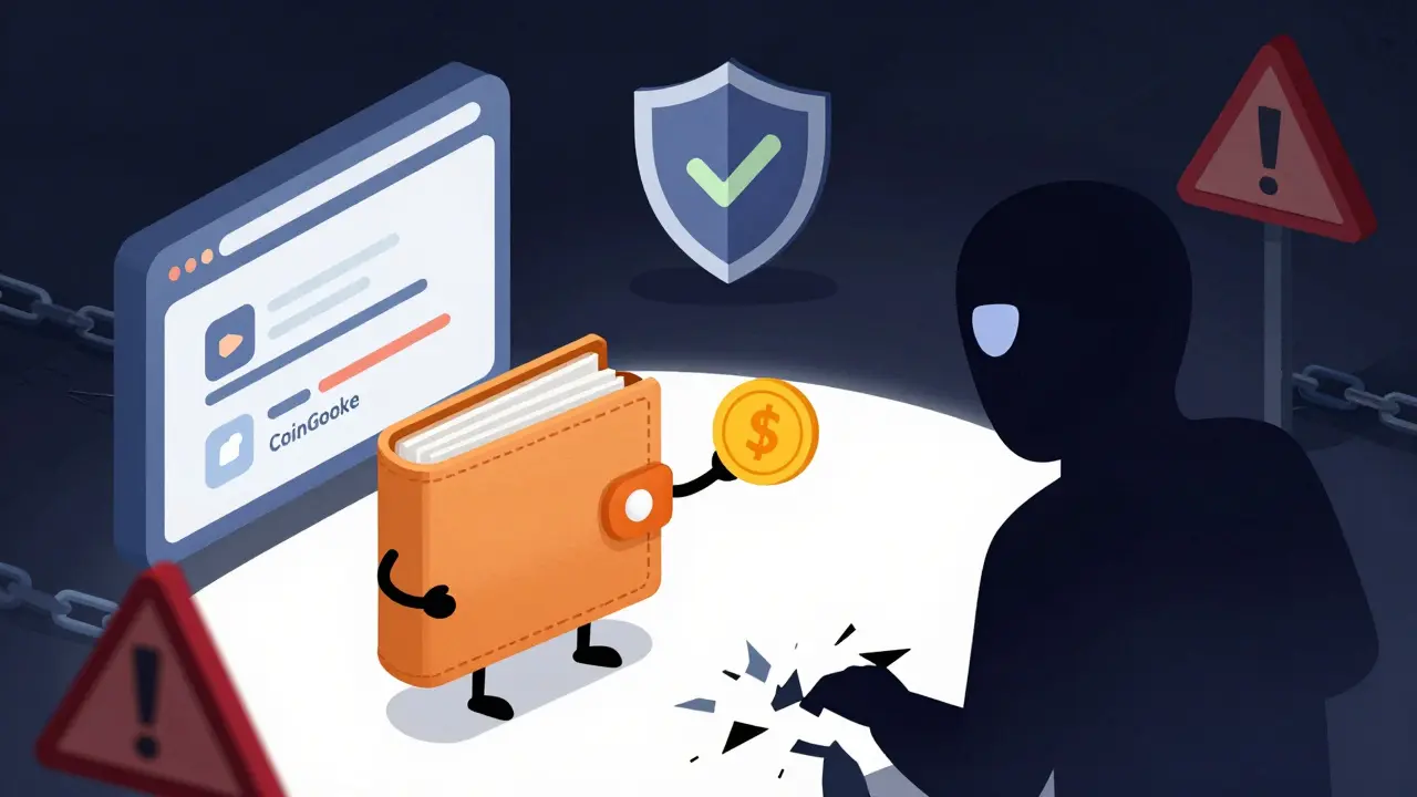 Предупреждение о фишинговых сайтах в криптопространстве