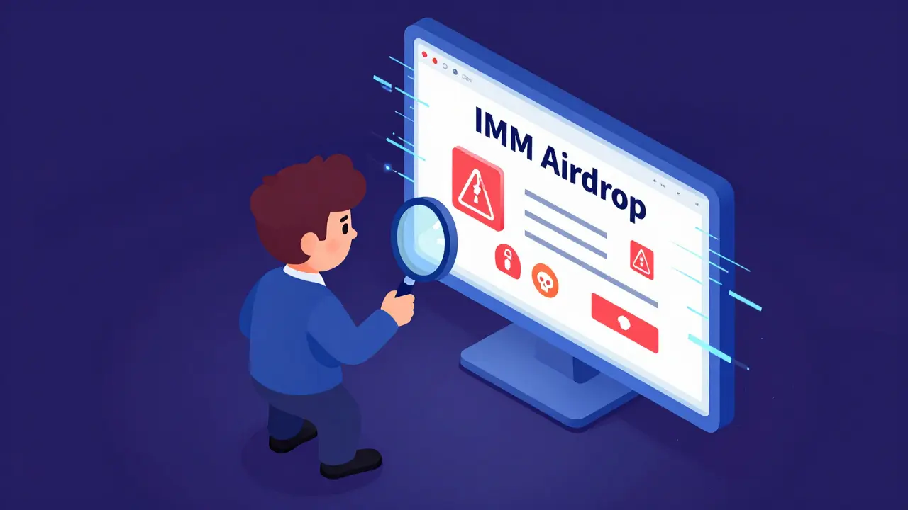Airdrop IMM: подробный разбор, условия участия и риски в 2026 году
