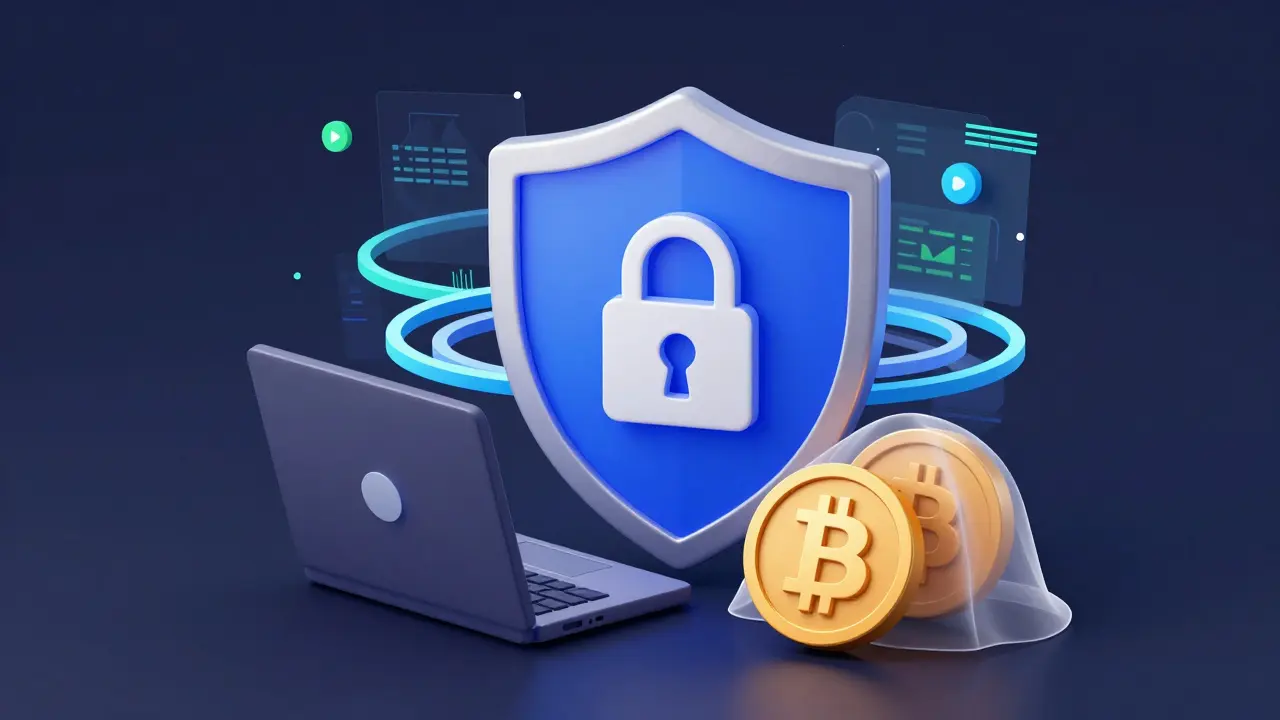 Защита приватности: ноутбук скрыт за щитом Tor и VPN от слежки