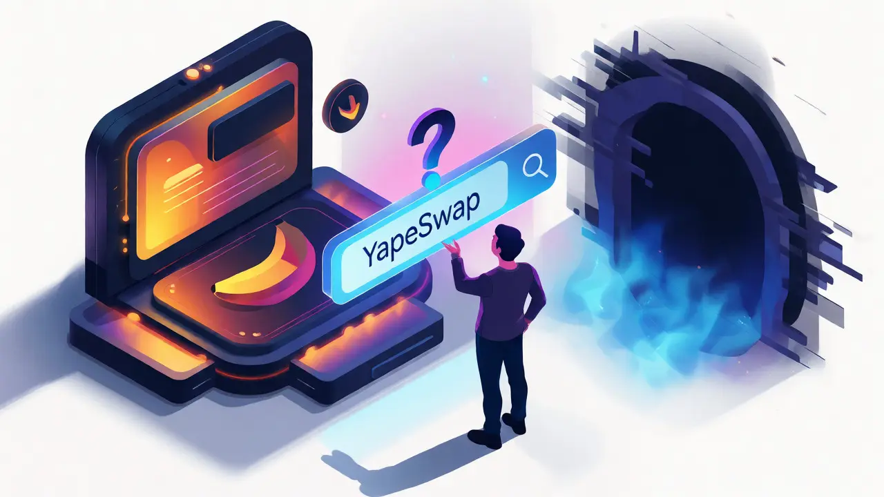 YapeSwap: обзор криптобиржи или ошибка в названии?